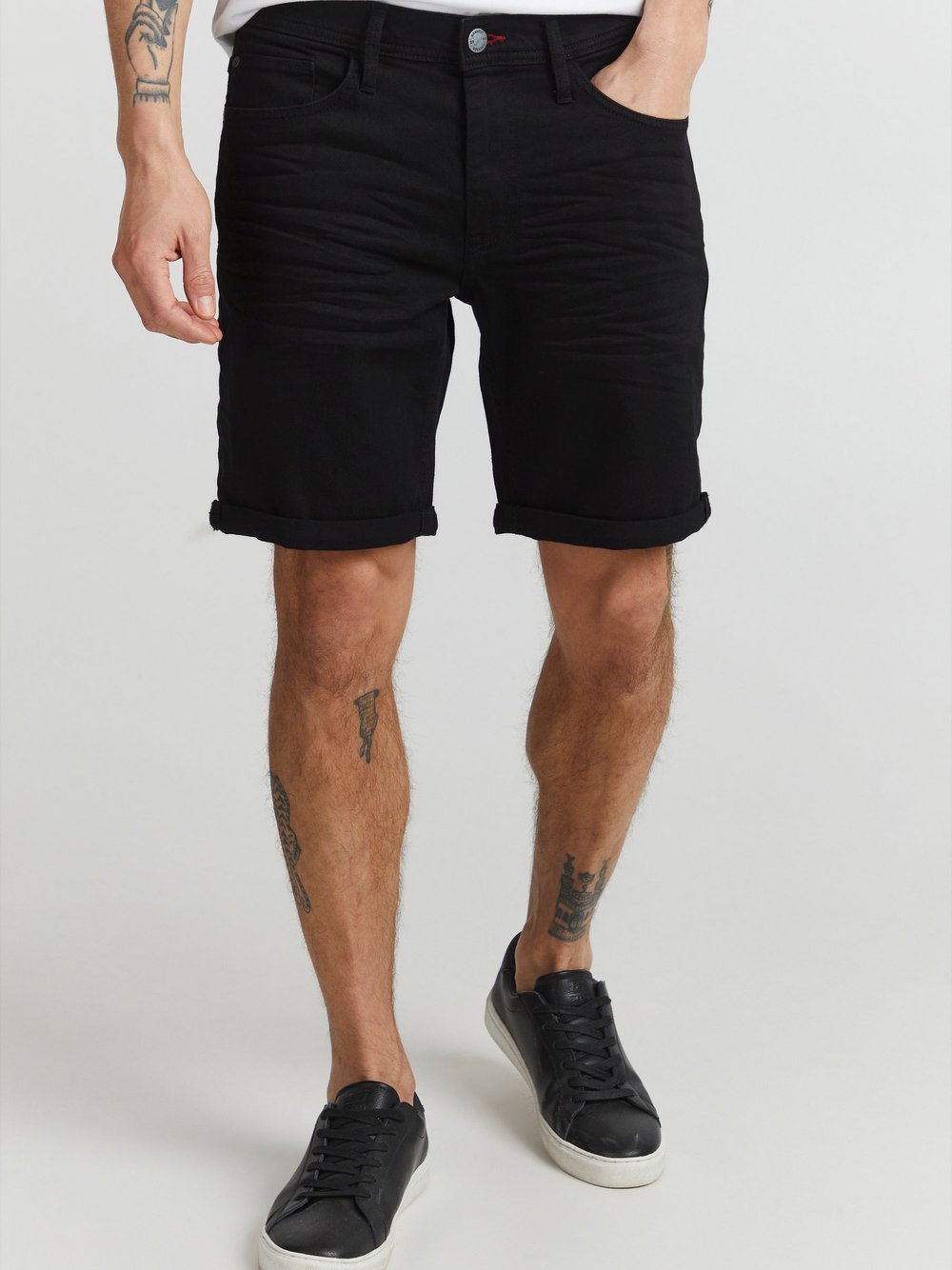 Indicode Jeansshorts Herren Baumwolle