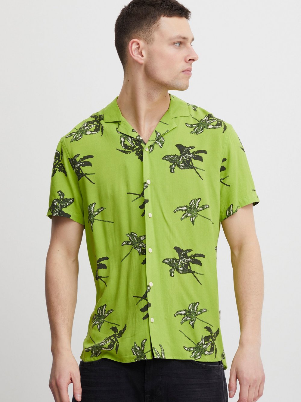 Indicode Kurzarmhemd Herren Regular Fit