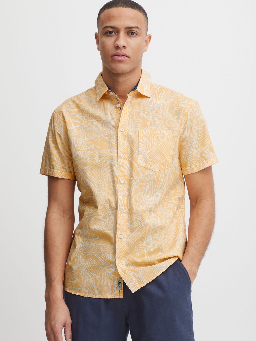 Indicode Kurzarmhemd Herren Regular Fit