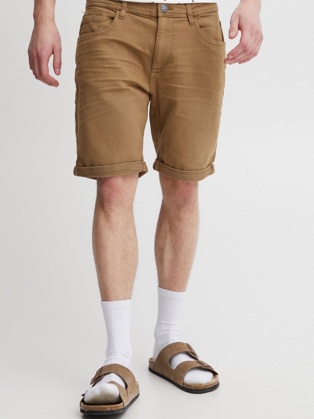 Indicode Jeansshorts Herren Baumwolle