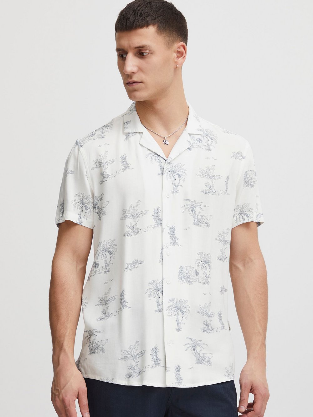 Indicode Kurzarmhemd Herren Regular Fit