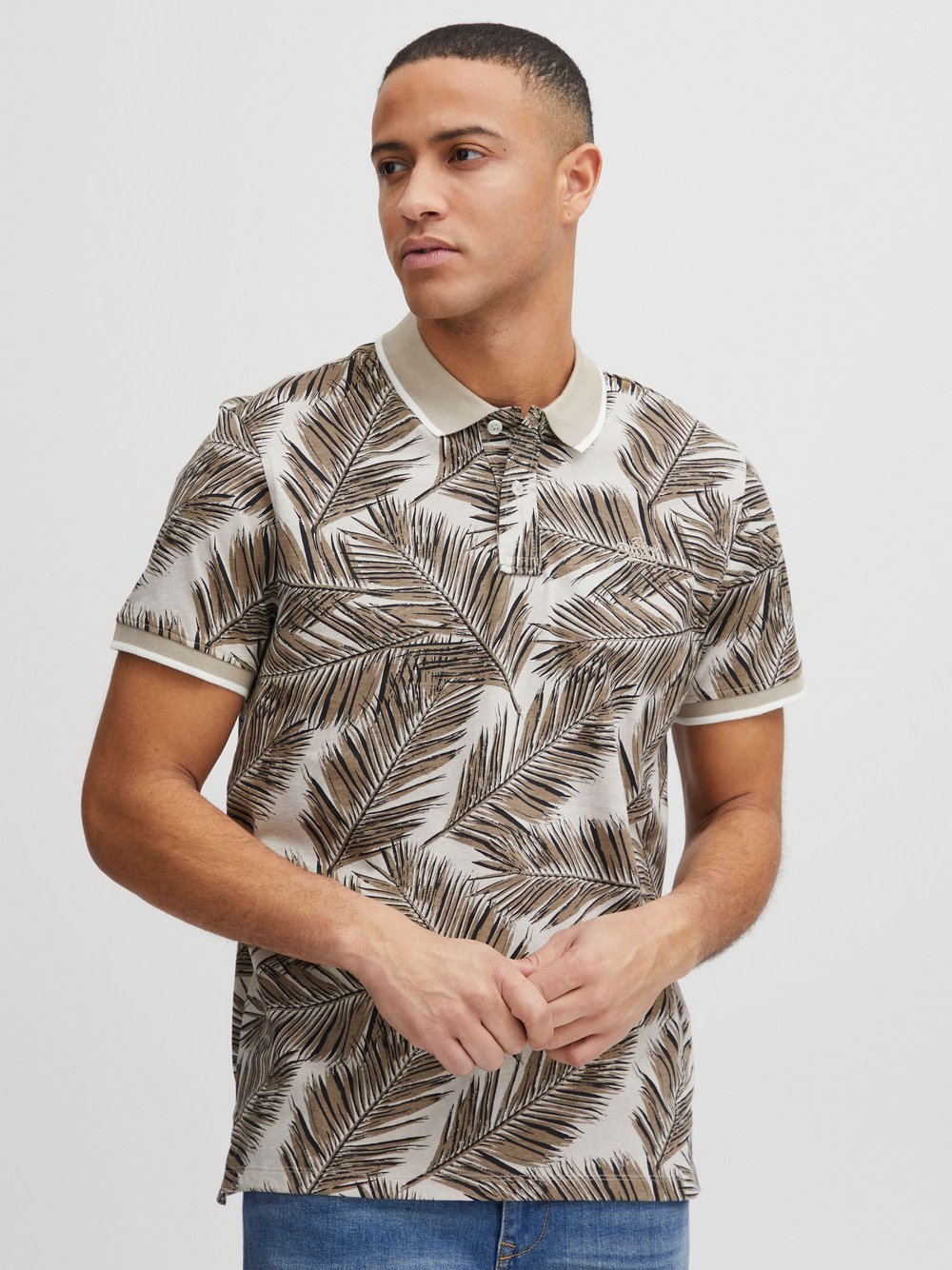 BLEND Poloshirt Herren Baumwolle