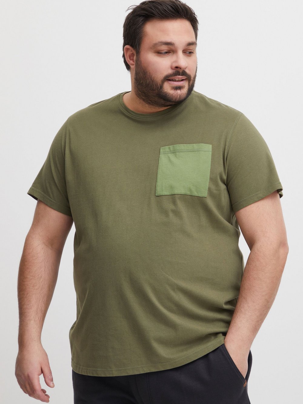 Indicode T-Shirt Herren Baumwolle bedruckt