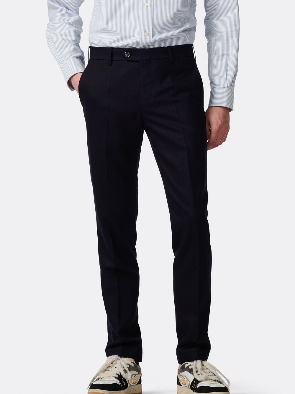 MMX Chino-Hose Herren Wolle