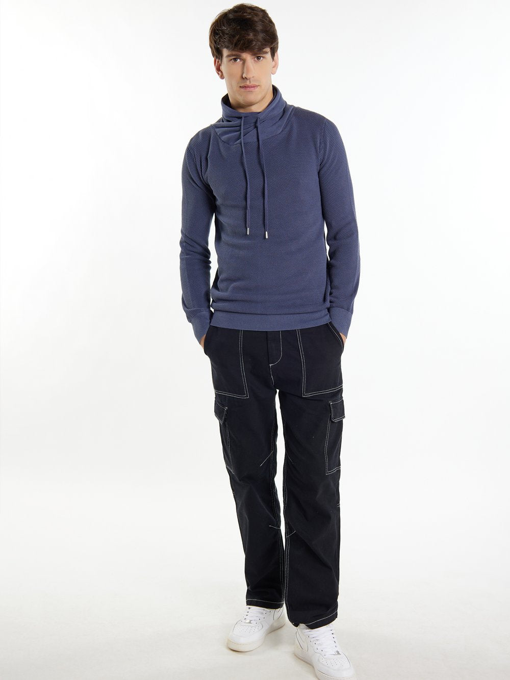 Mo Strickpullover Herren Baumwolle