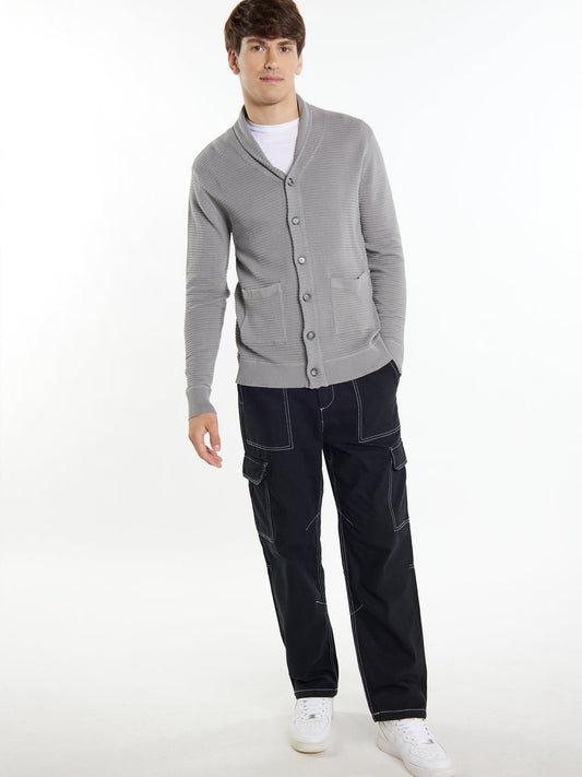 Mo Strickjacke Herren Baumwolle