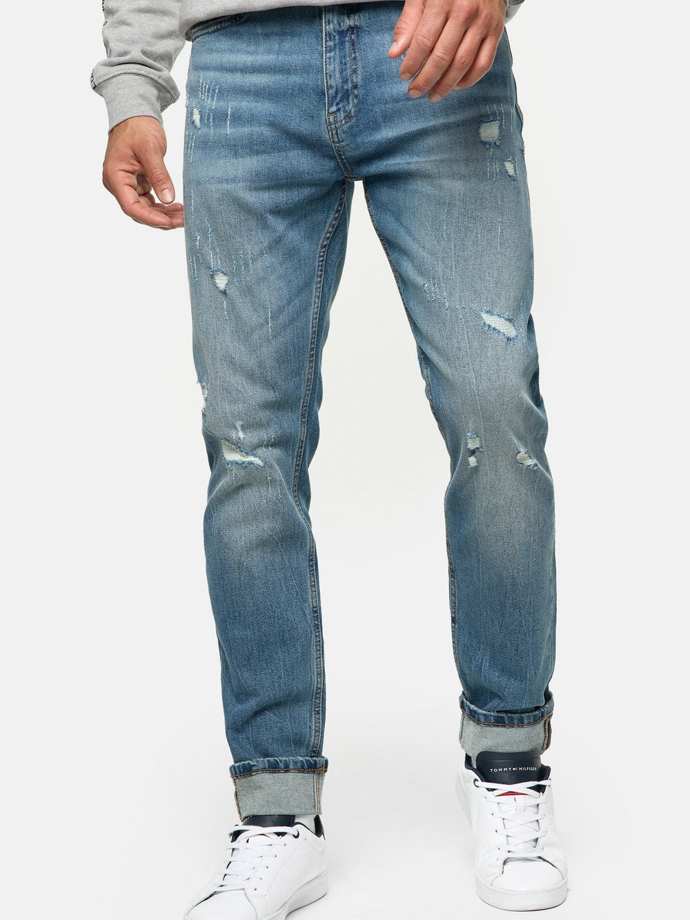 Indicode Shorts & Shirt Set Herren Baumwolle