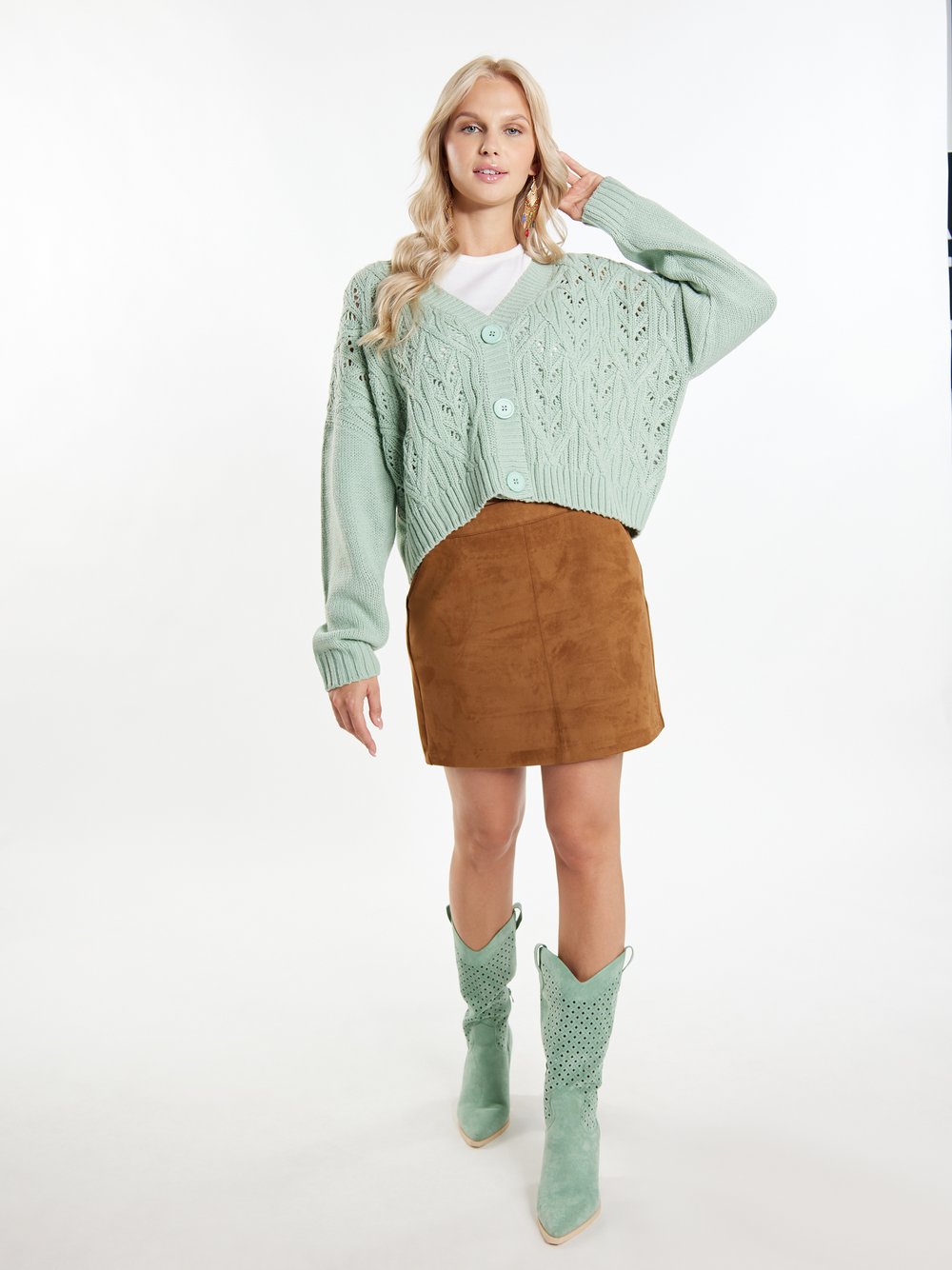 IZIA Strickcardigan Damen