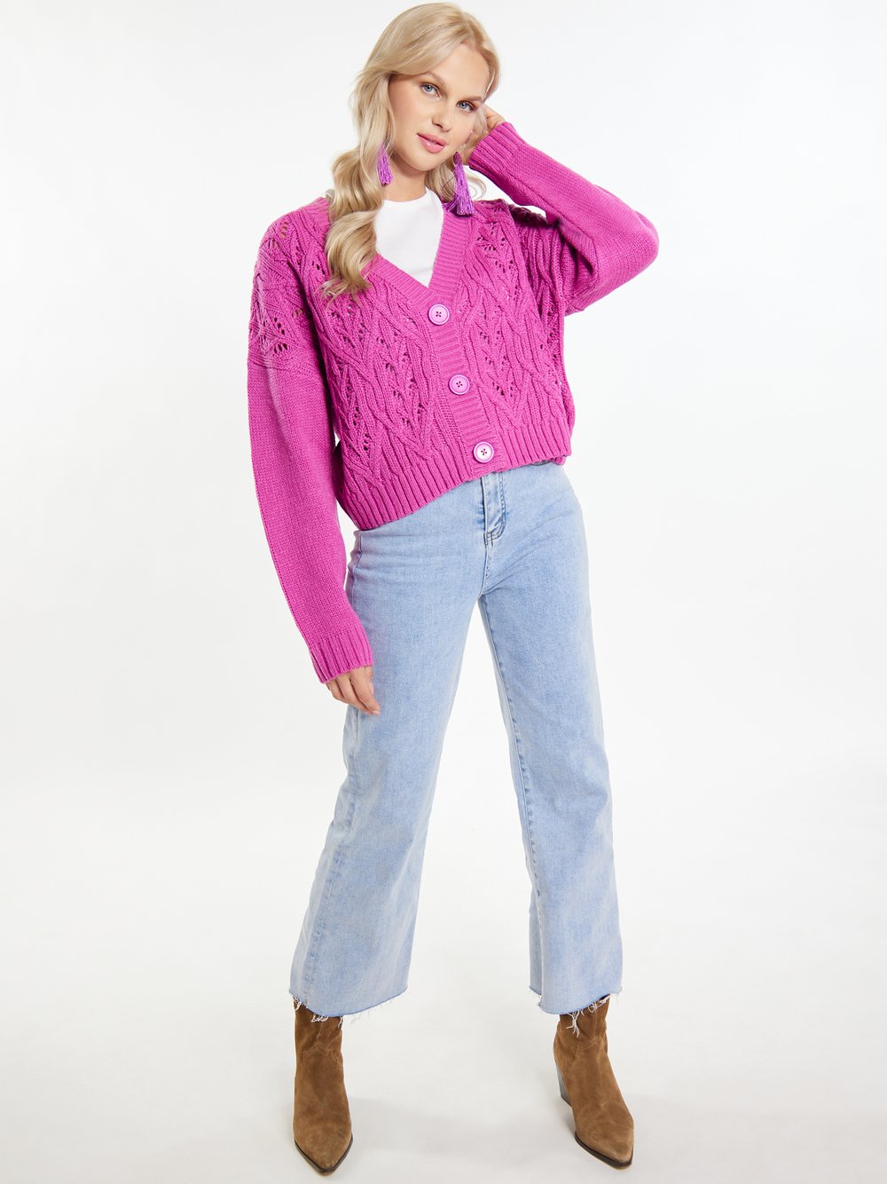 IZIA Strickcardigan Damen