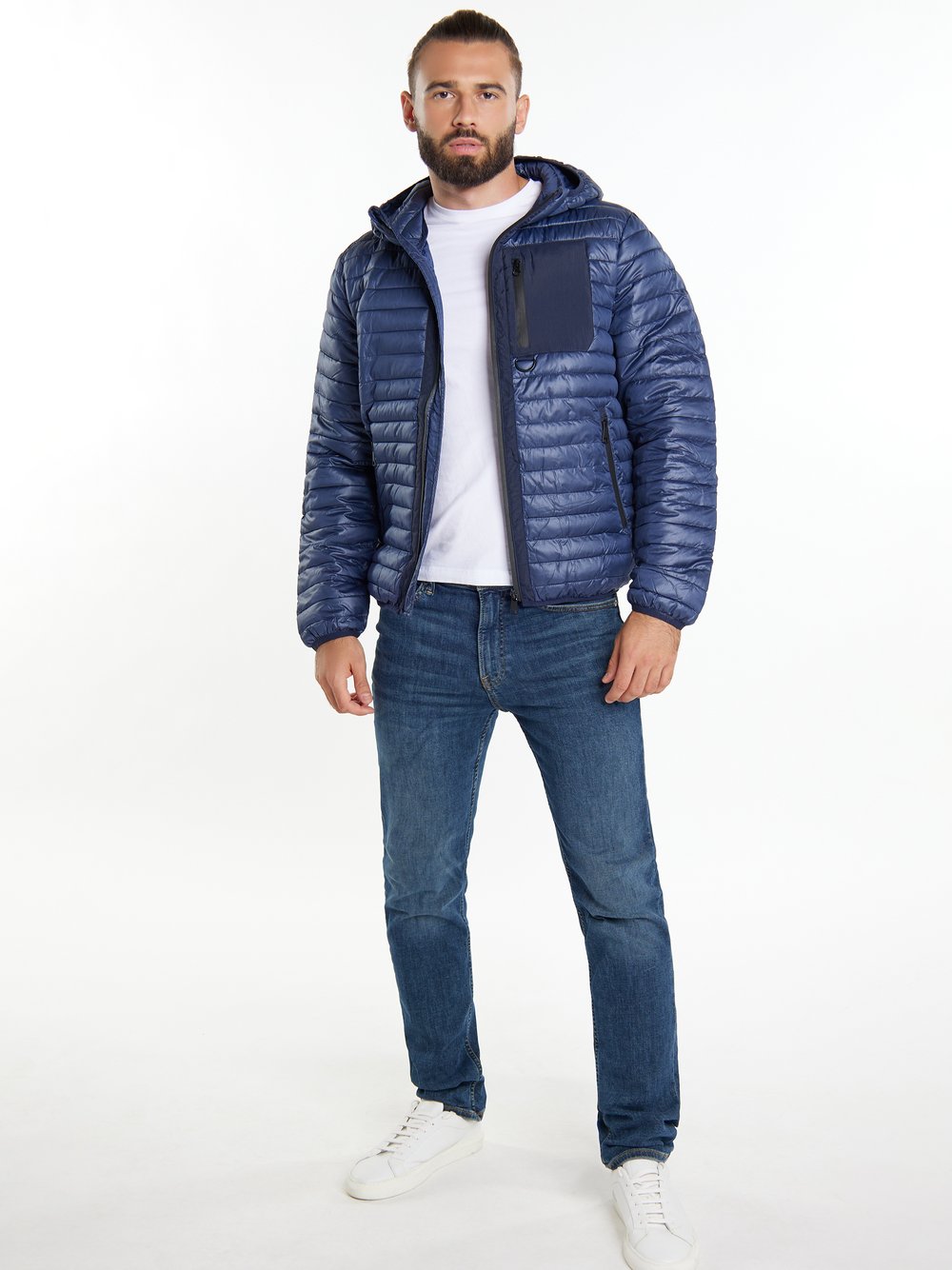 ICEBOUND Steppjacke Herren gemustert