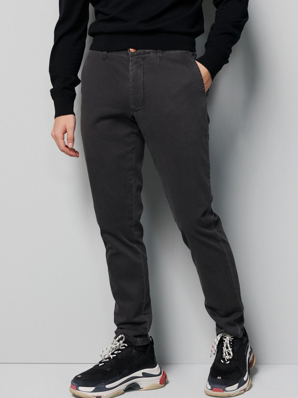MEYER Chino-Hose Herren Baumwolle