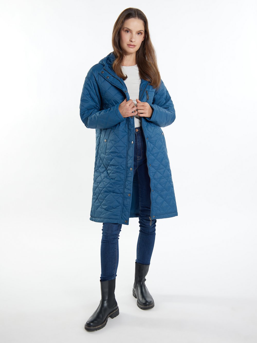 Usha Leichter Steppmantel Damen