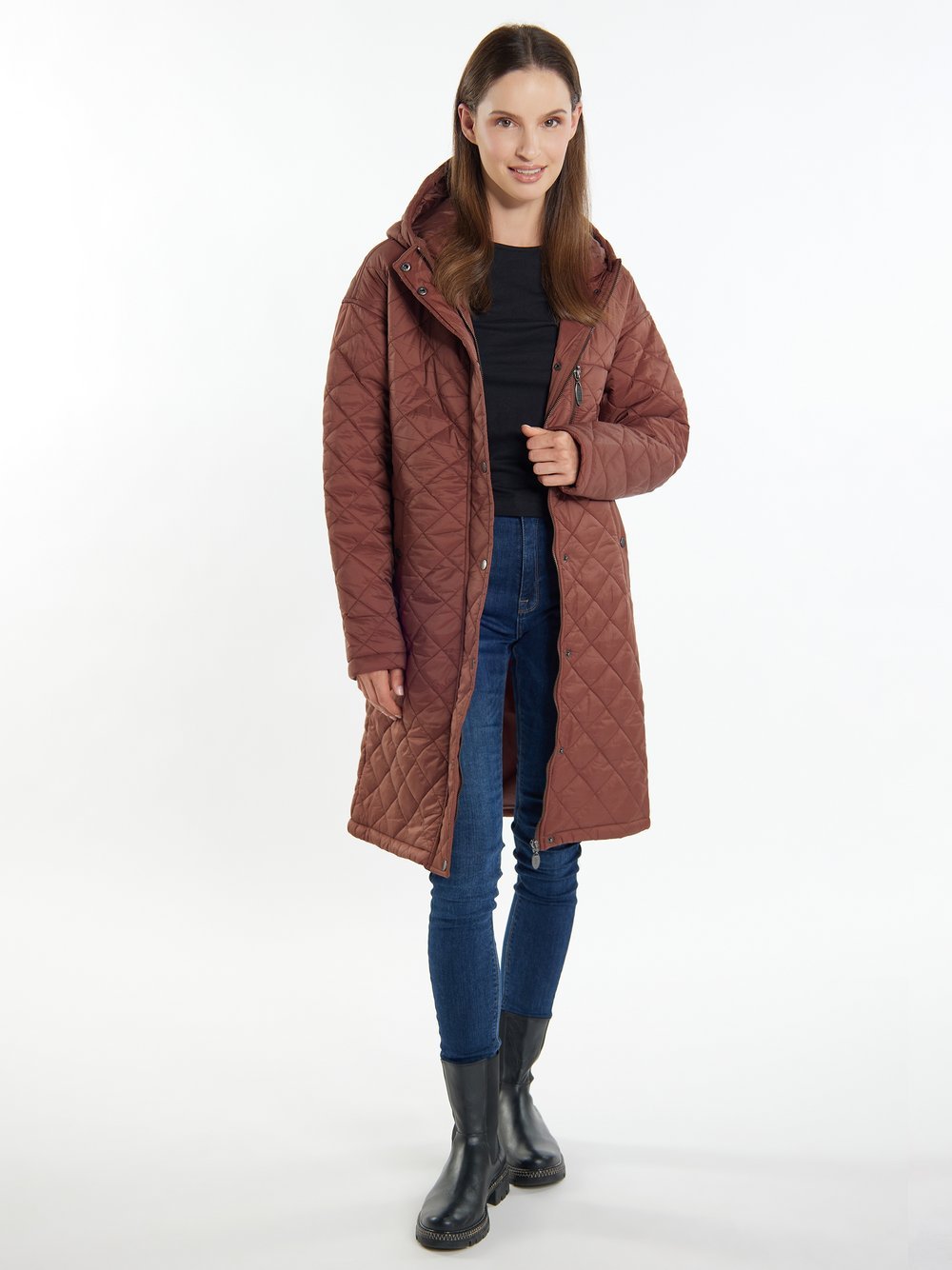 Usha Leichter Steppmantel Damen