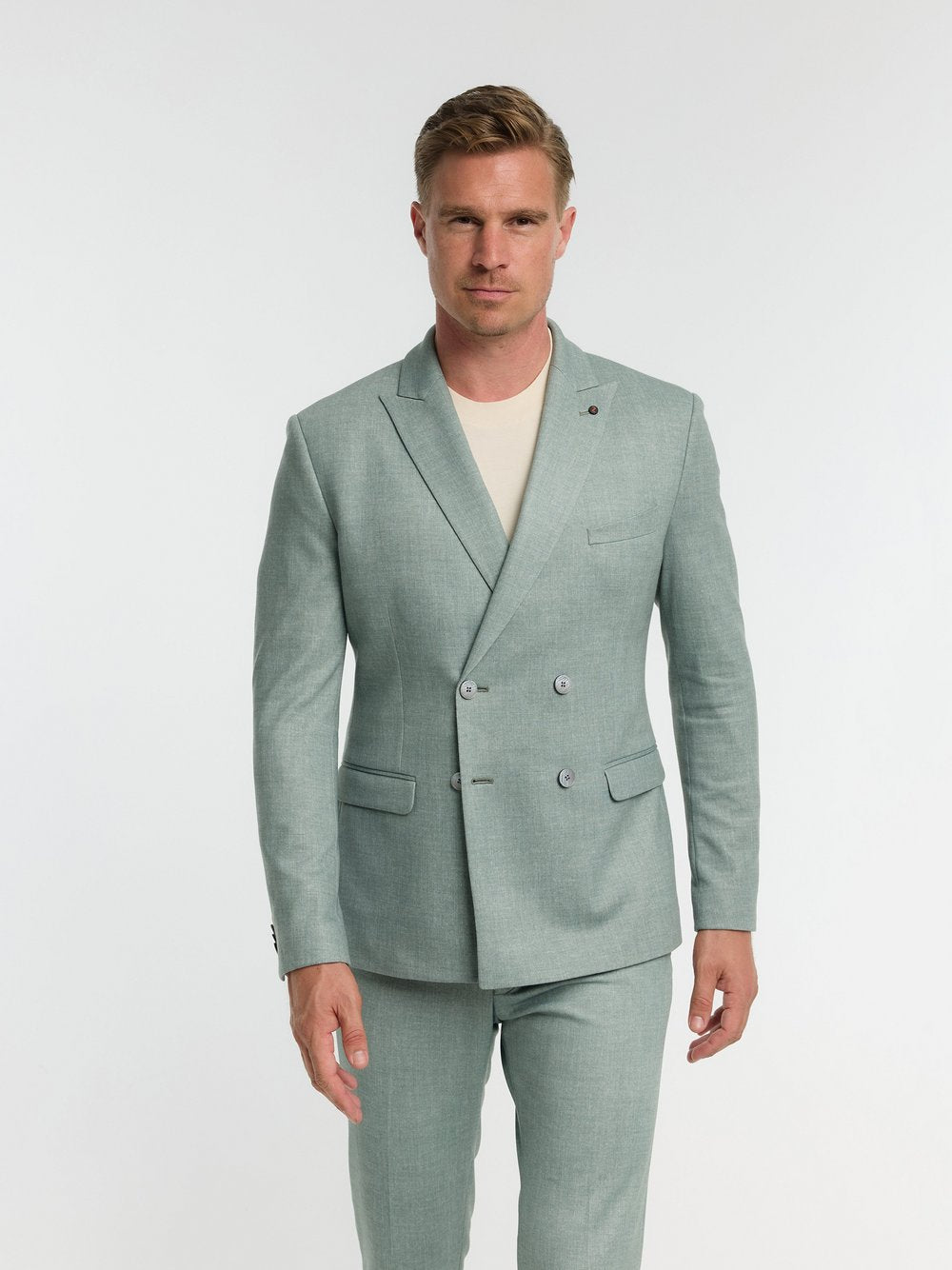 Zuitable Baukasten-Sakko Herren Slim Fit Jersey