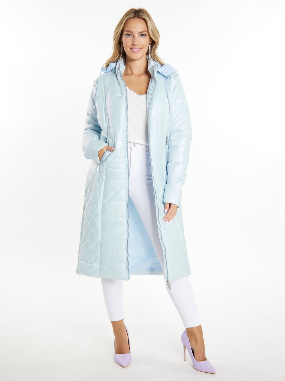 Faina Leichter Steppmantel Damen