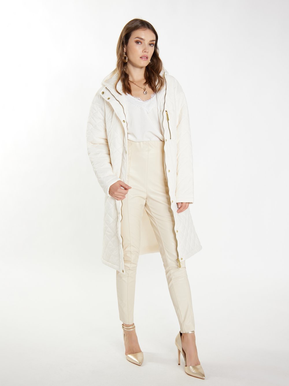 Faina Leichter Steppmantel Damen