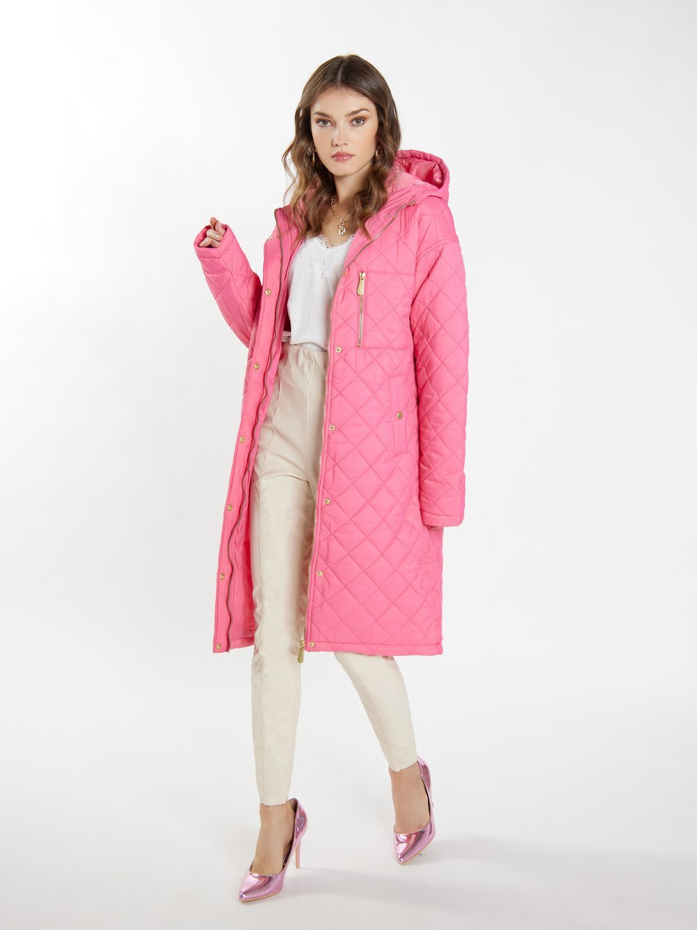 Faina Leichter Steppmantel Damen