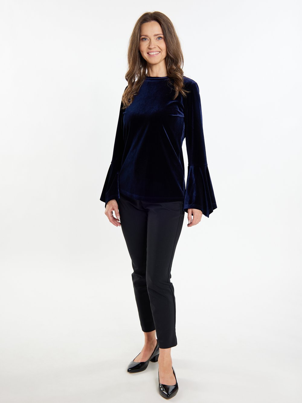 Usha Samtshirt Damen
