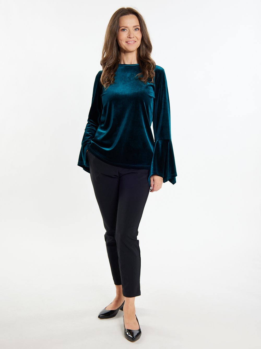 Usha Samtshirt Damen