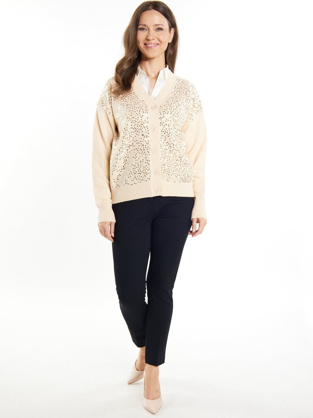 Usha Strickcardigan Damen Polyamid