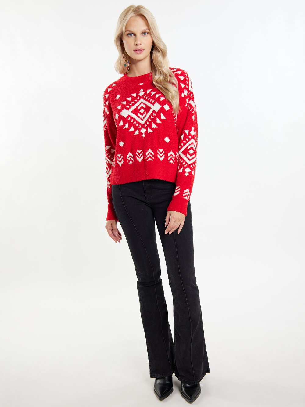 IZIA Zur Seite fahren Damen gemustert