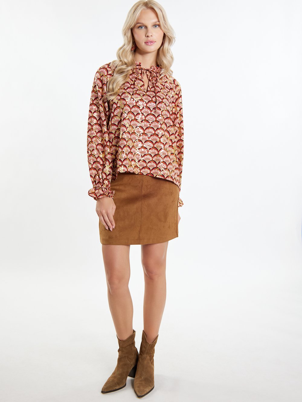 IZIA Bluse Damen bedruckt