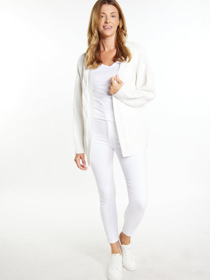 Usha Strickjacke Damen gemustert