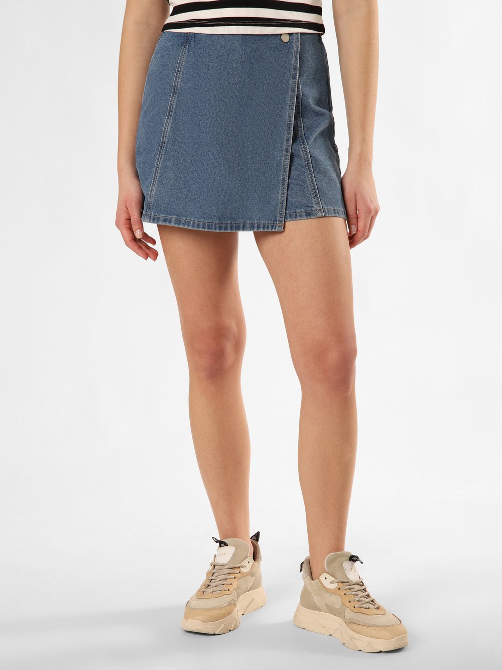 Aygill's Jeans-Hosenrock Damen Baumwolle