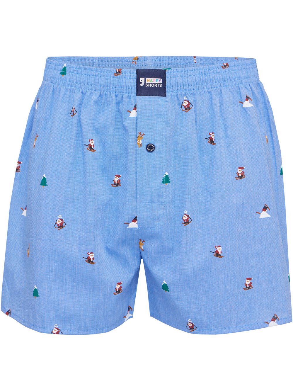 HAPPY SHORTS Pyjama Damen Jersey bedruckt