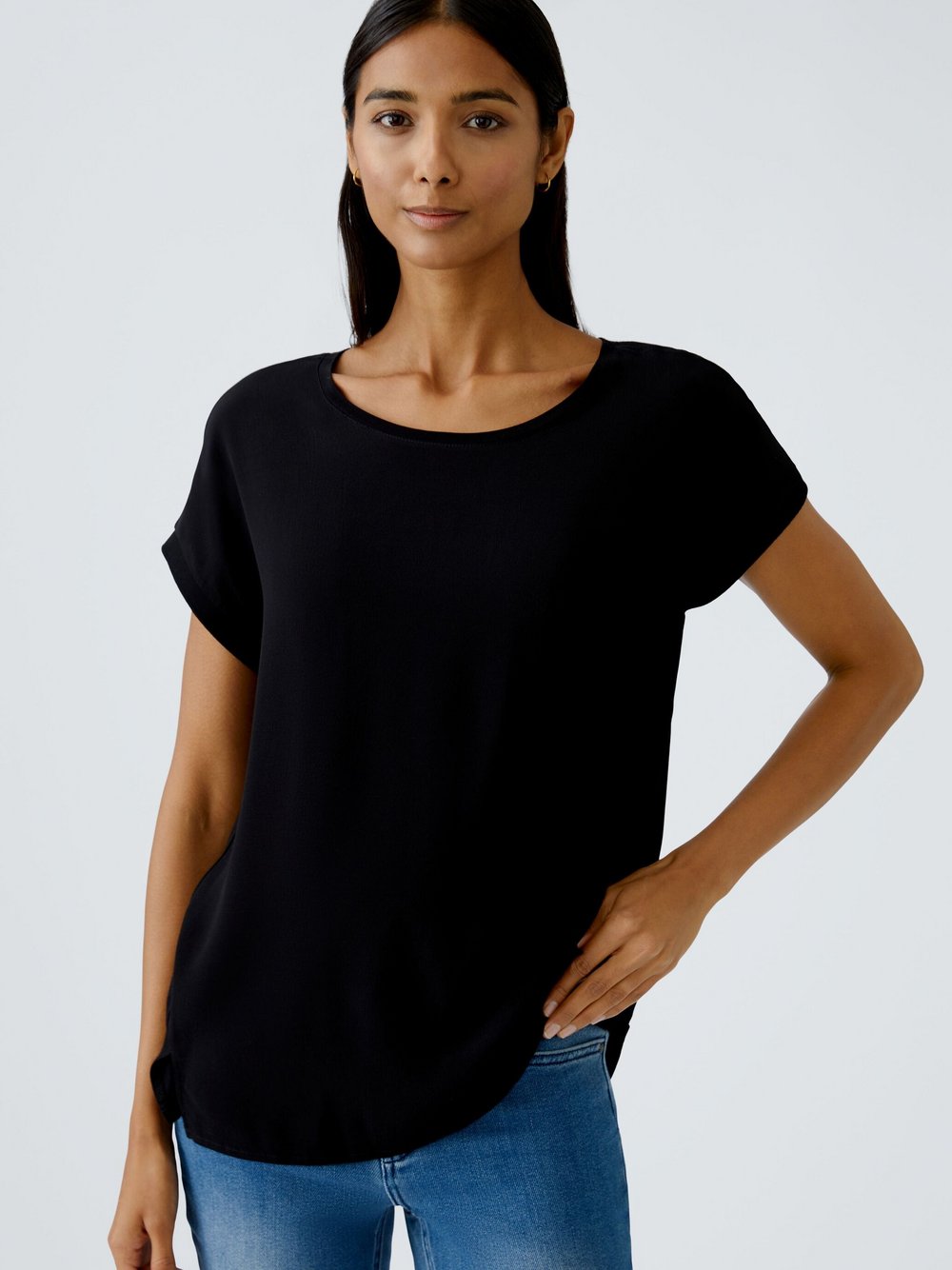 Oui Blusenshirt Damen Viskose
