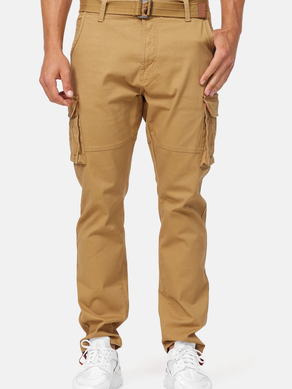 Indicode Cargohose Herren Baumwolle
