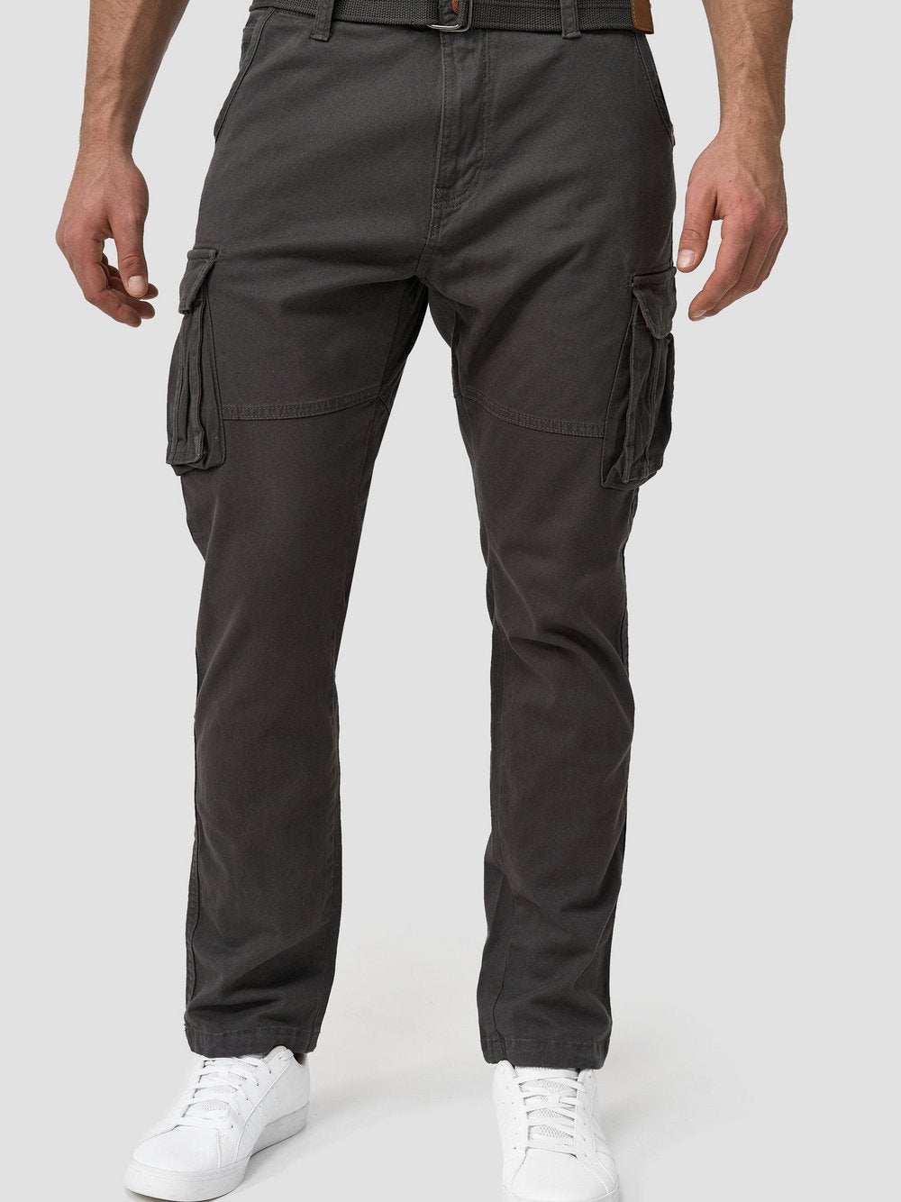 Indicode Cargohose Herren Baumwolle