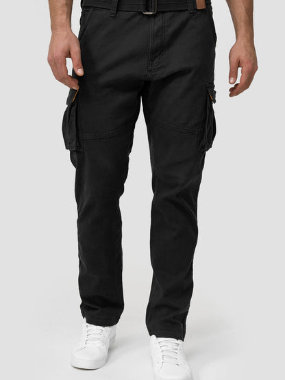 Indicode Cargohose Herren Baumwolle
