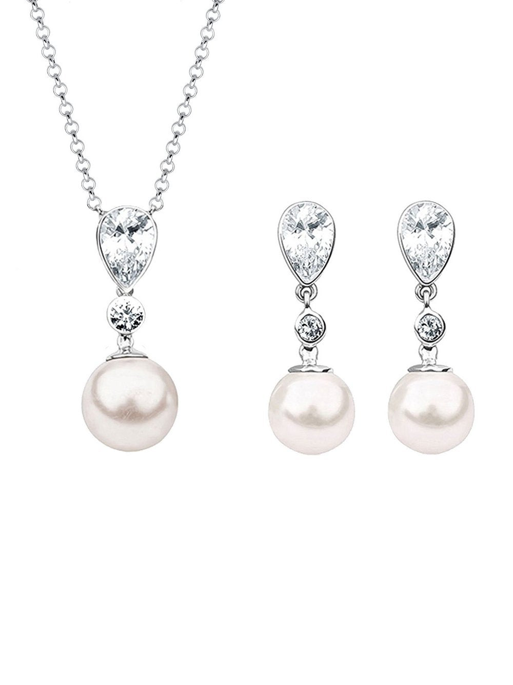 Nenalina Schmuckset Damen Sterlingsilber