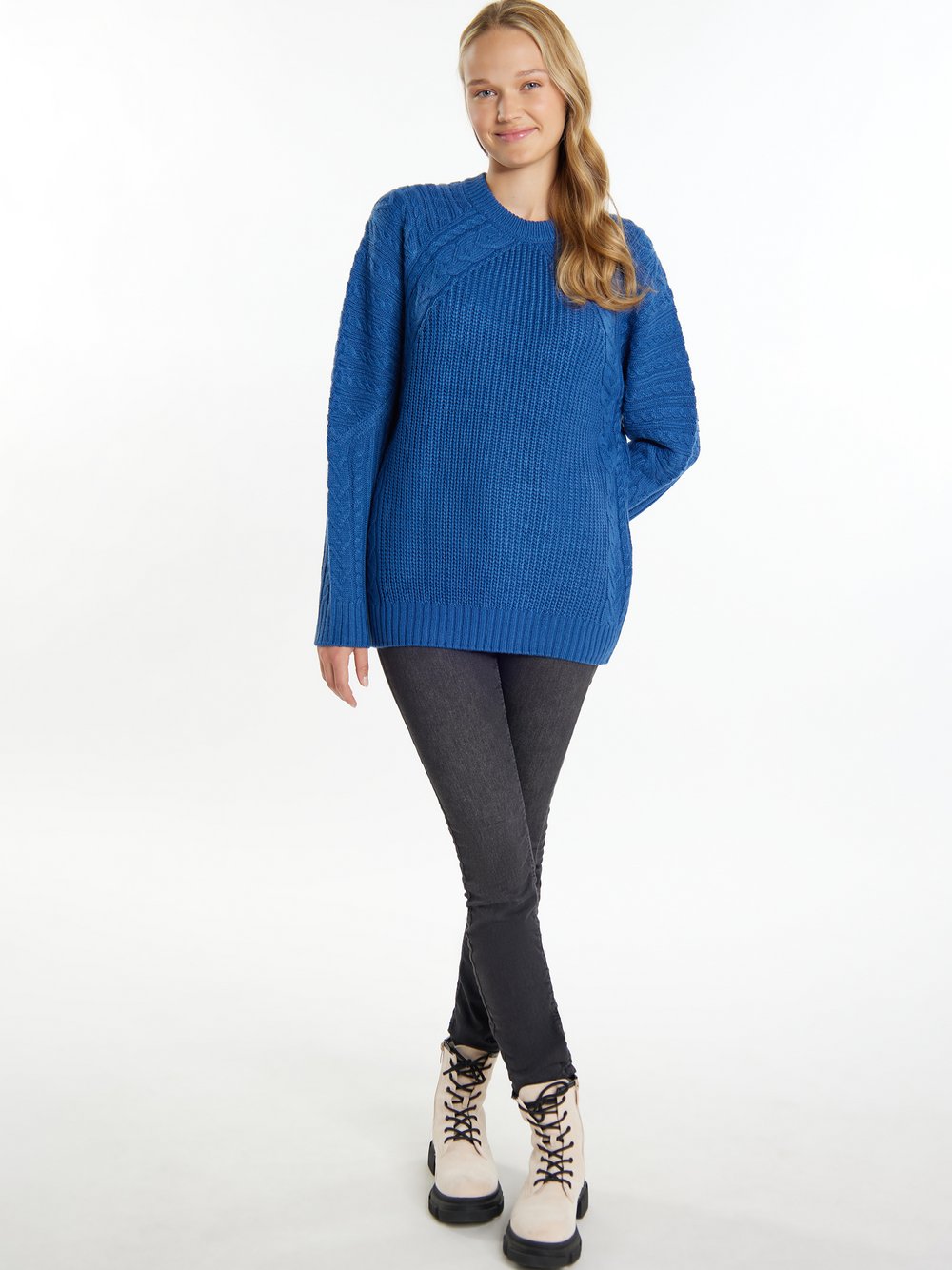 MyMo Strickpullover Damen gemustert