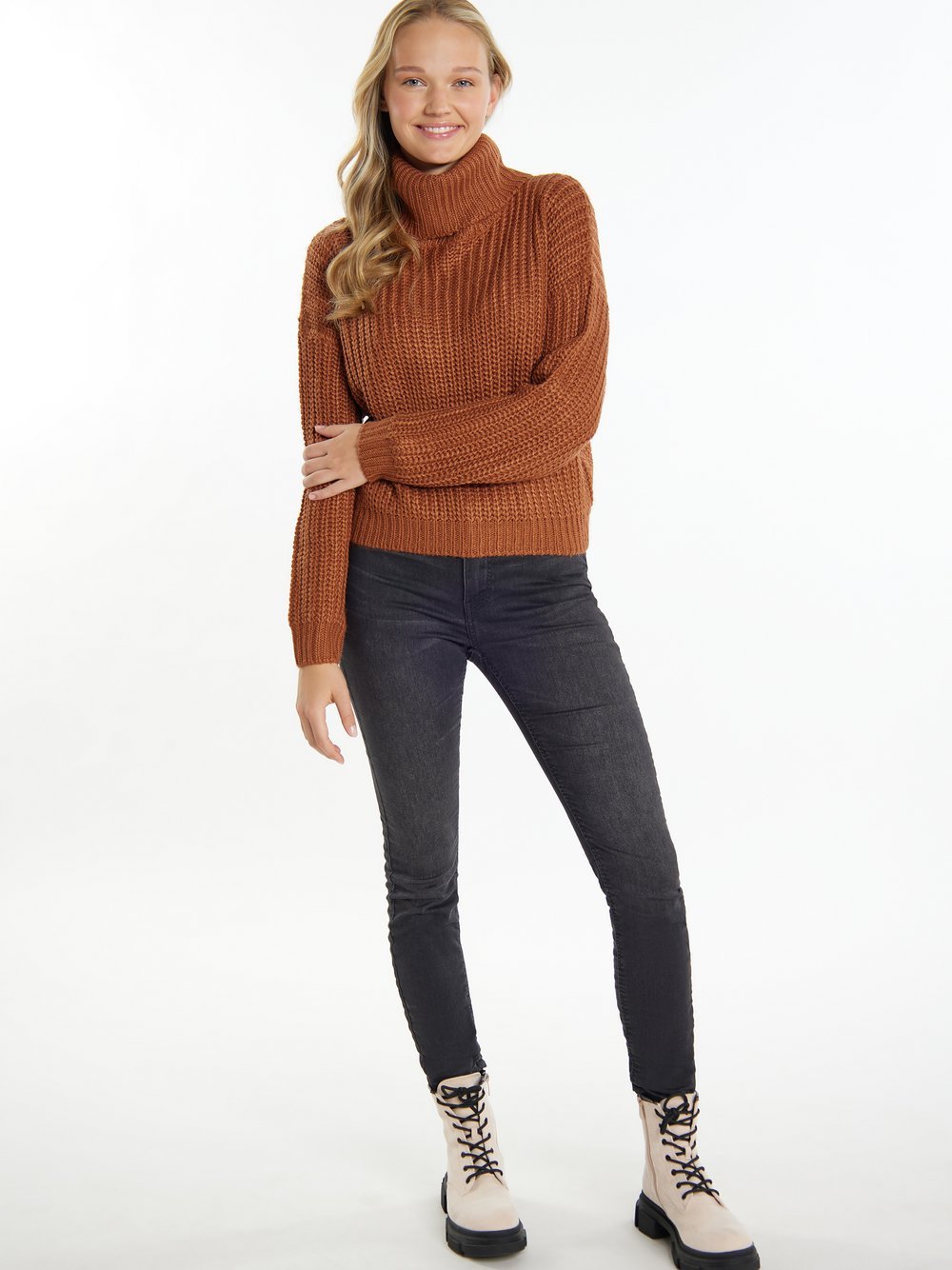 MyMo Strickpullover Damen