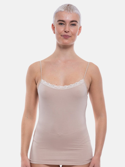 Nina von C. Spaghetti Top Damen Modal