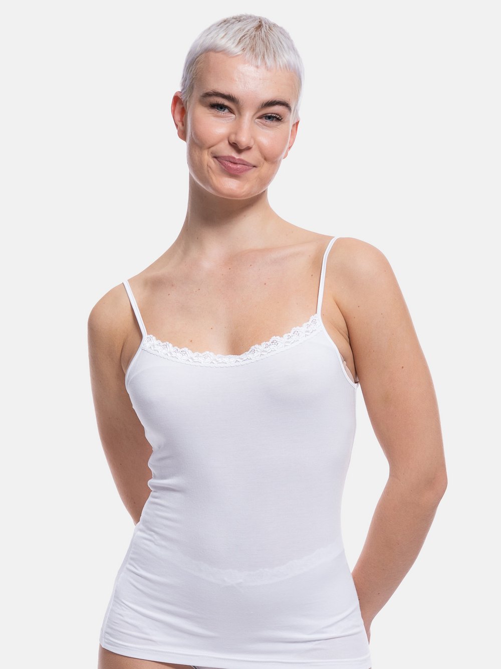Nina von C. Spaghetti Top Damen Modal
