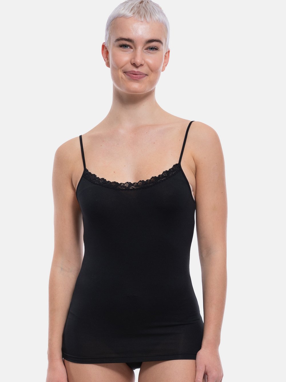 Nina von C. Spaghetti Top Damen Modal