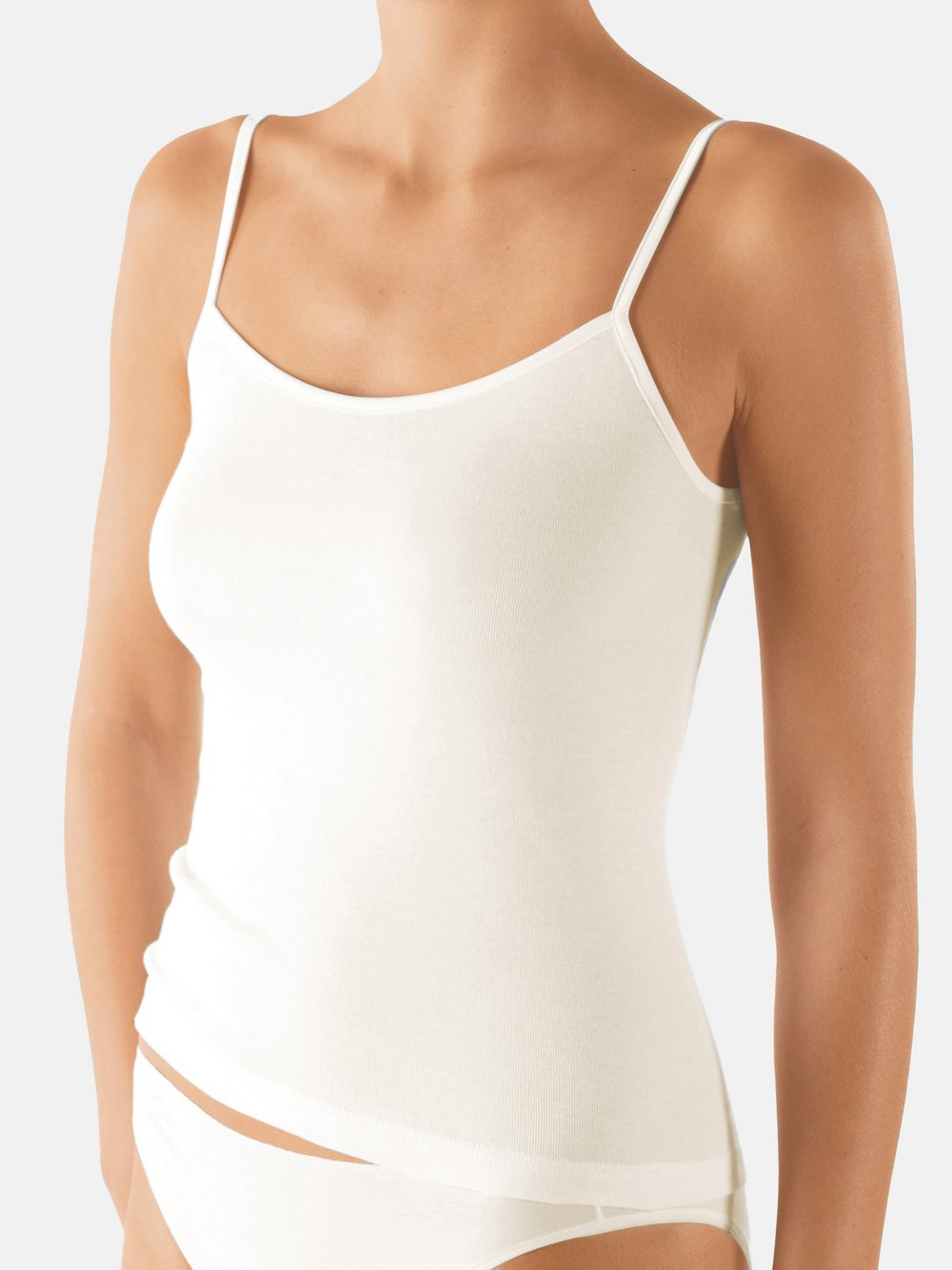 Nina von C. Spaghetti Top Damen Baumwolle