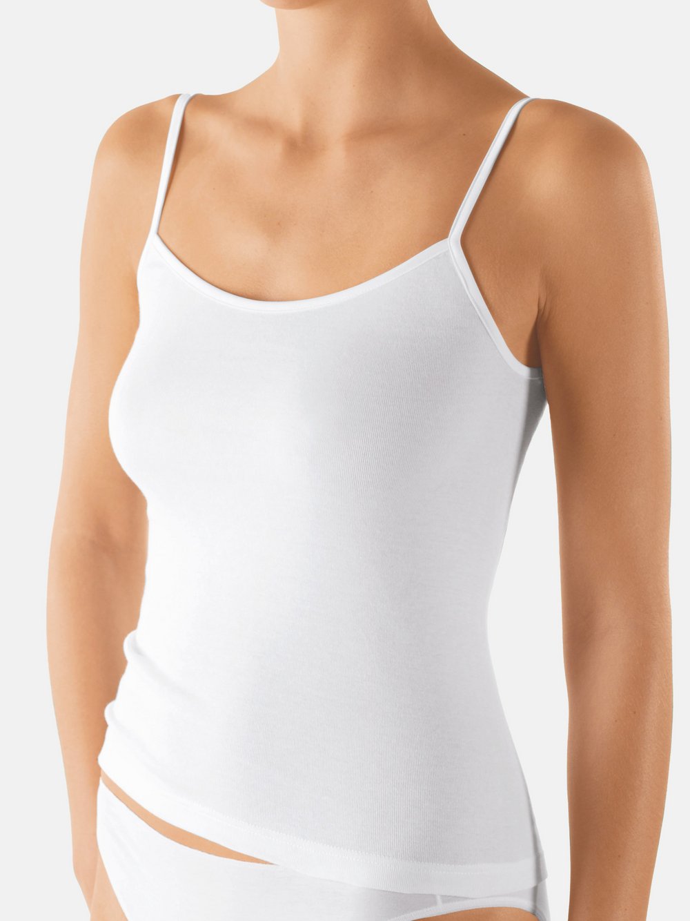 Nina von C. Spaghetti Top Damen Baumwolle