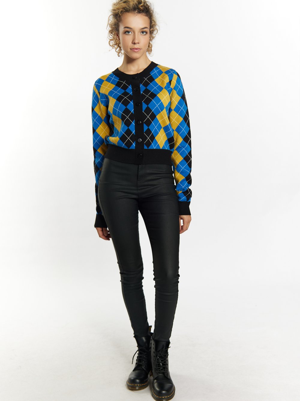 MyMo Strickjacke Damen gemustert