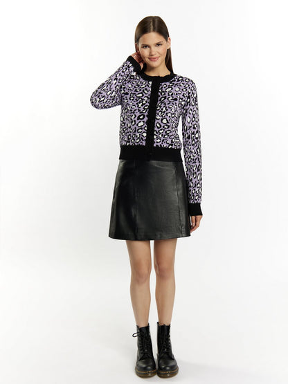 MyMo Strickjacke Damen gemustert