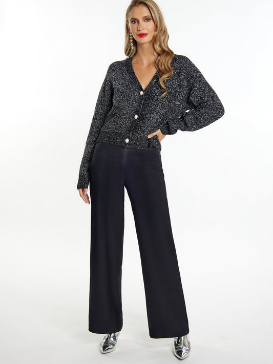 Faina Strickjacke Damen Polyamid meliert