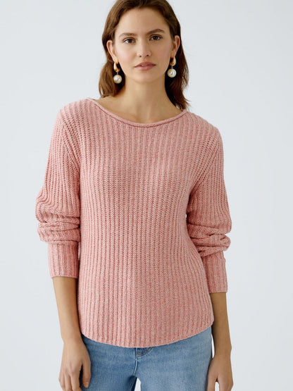 Oui Pullover Damen Baumwolle