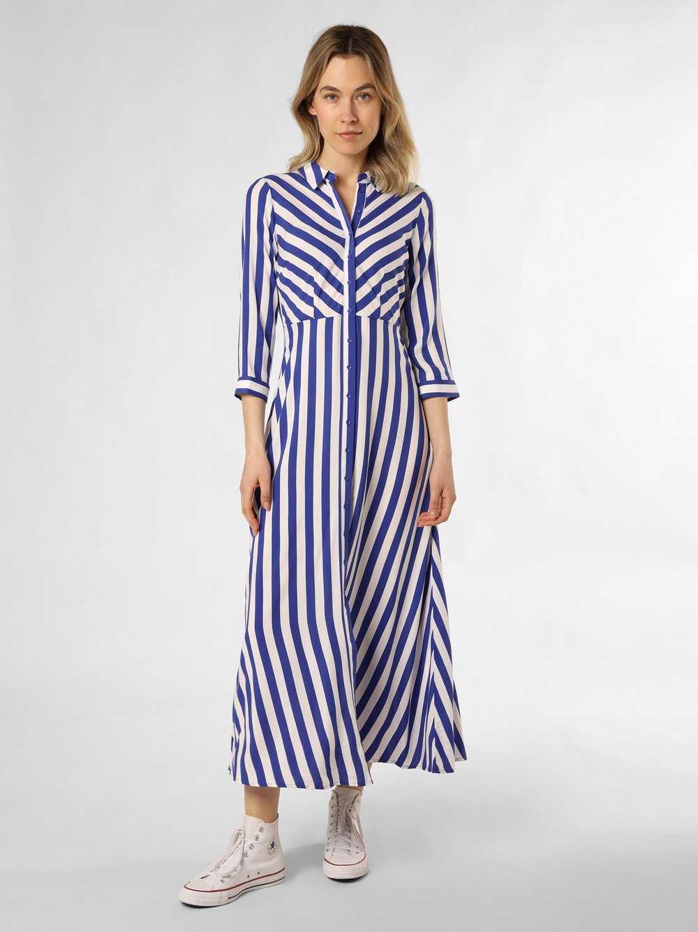 Y.A.S Kleid Damen Viskose gestreift