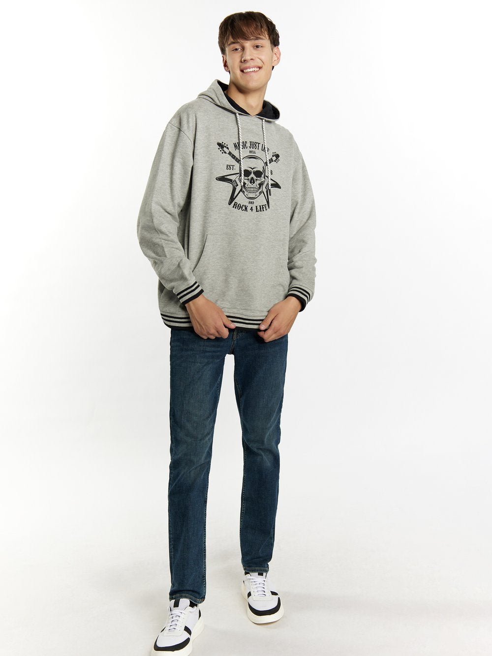 Mo Kapuzenpullover Herren Baumwolle