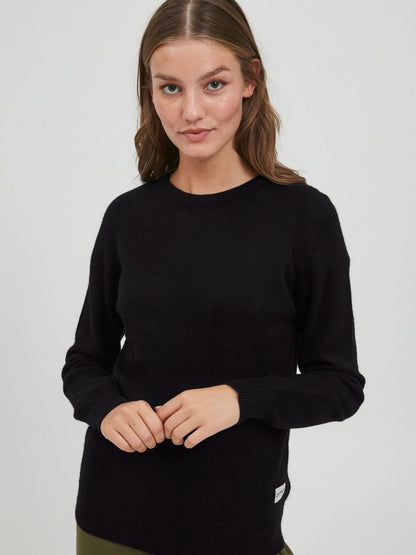 OXMO Strickpullover Damen meliert