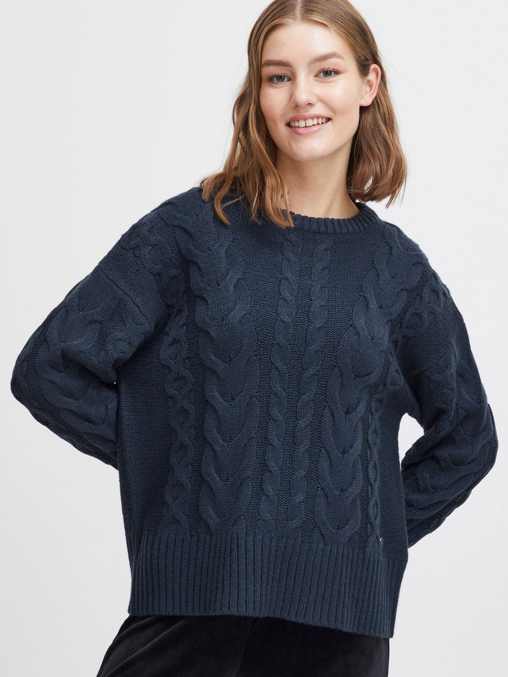OXMO Strickpullover Damen