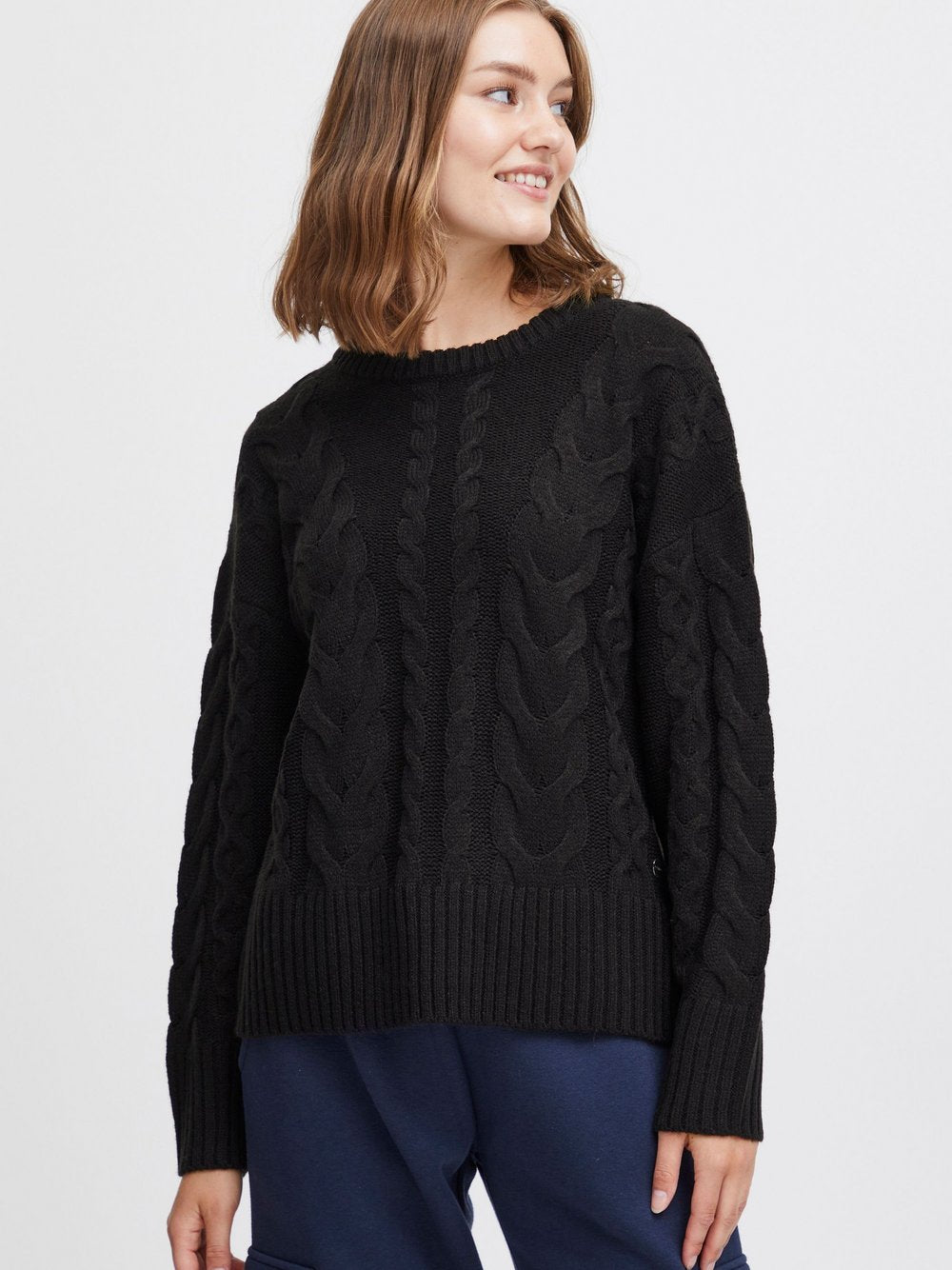 OXMO Strickpullover Damen